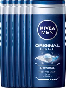 Nivea Men Protect & Care Douchegel Voordeelverpakking 6x250ml