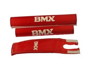 Bmx Pad set rood beschermer