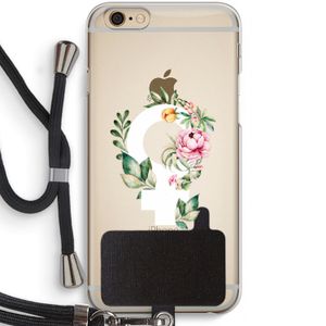 Venus: iPhone 6 / 6S Transparant Hoesje met koord