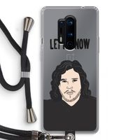 Let It Snow: OnePlus 8 Pro Transparant Hoesje met koord