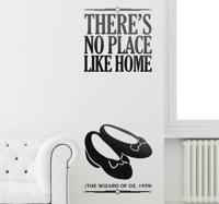 Sticker There's no place like home - thumbnail