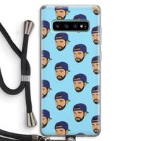 Drake Away: Samsung Galaxy S10 Plus Transparant Hoesje met koord