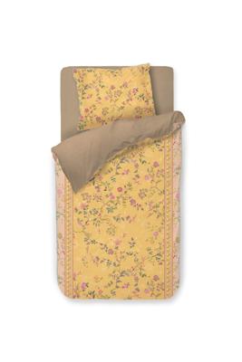 Pip Studio Dekbedovertrekset Bodhi Flower Geel 140x200cm/220cm