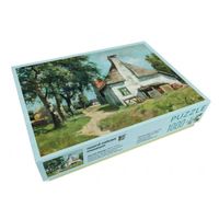Huisje aan de Zoom in Nunspeet Puzzel 1000 Stukjes Jan van Vuuren - thumbnail