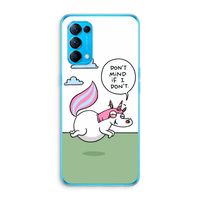 Unicorn: Oppo Find X3 Lite Transparant Hoesje