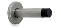 Dulimex Deurstopper wandmodel vlakke bovenkant 50x86 mm RVS - thumbnail