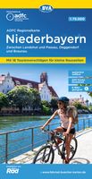 Fietskaart ADFC Regionalkarte Niederbayern | BVA BikeMedia - thumbnail