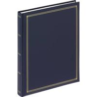 walther+ design SK-124-L Fotoalbum (b x h) 26 cm x 30 cm Blauw 30 bladzijden