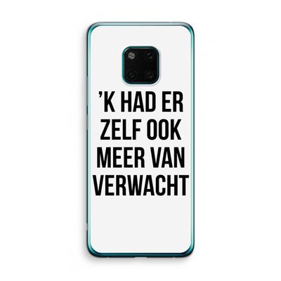 Meer verwacht: Huawei Mate 20 Pro Transparant Hoesje