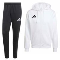 adidas Entrada 26 Joggingpak Full-Zip Vest Wit Zwart