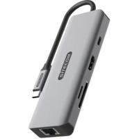 Sitecom 8 in 1 USB-C Power Delivery Multiport Adapter