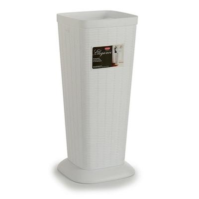 Stefanplast Parapluhouder - wit - kunststof - 25 x 57 cm - Parapluhouder/paraplubak