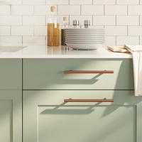 VidaXL Handvatten 10 st 160 mm roestvrij staal bronskleurig