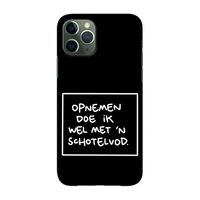 Schotelvod: Volledig geprint iPhone 11 Pro Hoesje