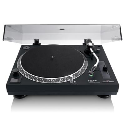 LENCO L-3828BK - Direct aangedreven Platenspeler met USB/PC encoding - Zwart