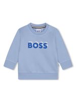 BOSS Kidswear sweat à logo imprimé - Bleu - thumbnail