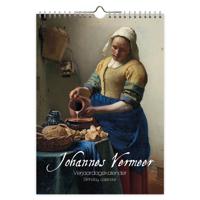 Johannes Vermeer A4 Verjaardagskalender - thumbnail