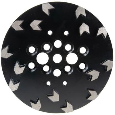 Spero Diamantslijpschijf | 15 segment |coating & lijm, fijn | korrel 30 | dia:254mm - SBMA30-20