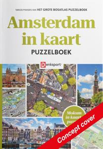 Het Amsterdam in kaart Puzzelboek (Paperback)