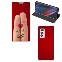 OPPO Find X3 Neo Hippe | Standcase | Liefde - Origineel Romantisch Cadeau