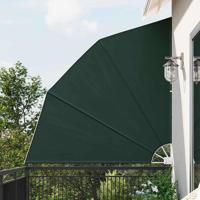 Balkon Privacy Scherm Donkergroen 210 x 210 cm Stof Balkon Privacy Scherm Donkergroen 210 x 210 cm Stof