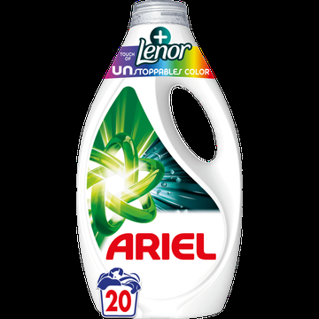 Ariel Vloeibaar Wasmiddel +Uns Color, 20 Wasbeurten bij Jumbo