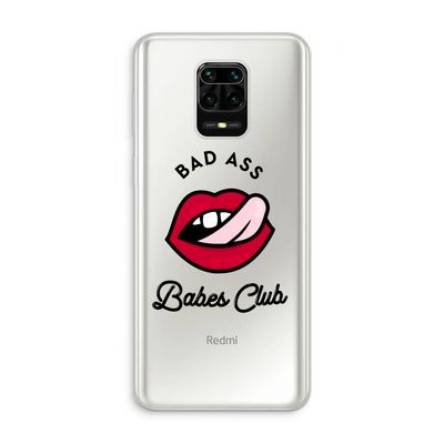 Badass Babes Club: Xiaomi Redmi Note 10 Lite Transparant Hoesje