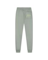 Malelions Zomer sweat broek jongens - agave groen - Signature - gestreept