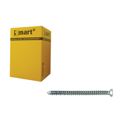 pgb-Europe SMART | Kozijnschroef VZK-T30 Ø 7,50x92 Zn | 100 st SM0WSF0010750923