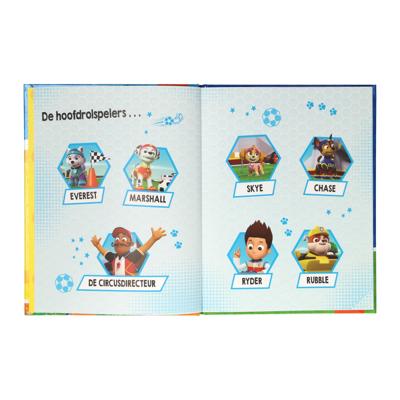 Wins Holland voorleesboek de puppsen redden een sportwedstrijd paw patrol