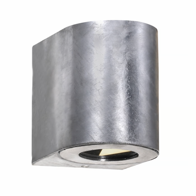 Buitenlamp zwart ingebouwde LED Nordlux &apos;Canto 2&apos; 2x6W warm wit zwart buitenverlichting