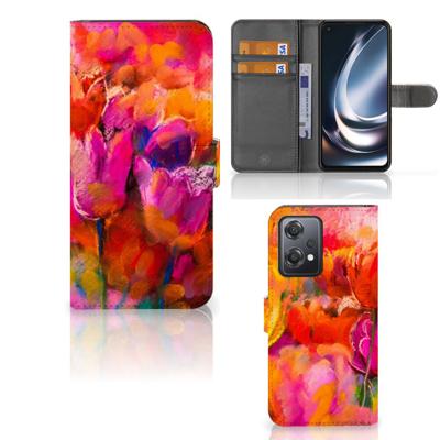 Hoesje OnePlus Nord CE 2 Lite Tulips | Portemonnee hoesje
