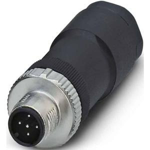 Phoenix Contact 1543016 Sensor/actuator connector, niet geassembleerd M12 Aantal polen (sensoren): 5 Stekker, recht 1 stuk(s)