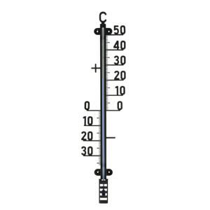 TFA Buiten Thermometer - analoog - metaal - koper - 28 x 7 cm