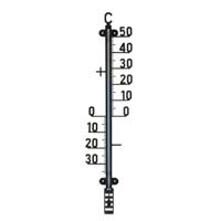 TFA Buiten Thermometer - analoog - metaal - koper - 28 x 7 cm