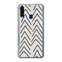 Marrakech Arrows: Samsung Galaxy A20s Transparant Hoesje Marrakech Arrows: Samsung Galaxy A20s Transparant Hoesje