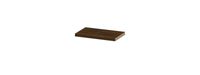 INK wandplank in houtdecor 3,5cm dik voorzijde afgekant voor ophanging in nis 60x35x3,5cm, koper eiken
