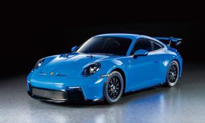 Tamiya 1:10 RC auto Sportwagen 1:10 RC Porsche 911 GT3 (992) (TT-02) Brushed 4WD Bouwpakket TT-02