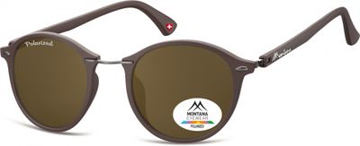 Montana zonnebril unisex panto matbruin (MP22)