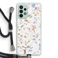 Terrazzo N°8: Samsung Galaxy A52s 5G Transparant Hoesje met koord