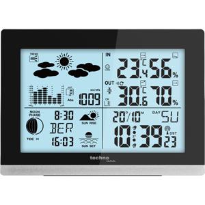 Techno Line WS 6762 WS 6762 Draadloos weerstation Aantal sensoren max.: 3