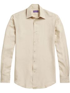 Ralph Lauren Purple Label chemise boutonnée à manches longues - Tons neutres