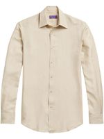 Ralph Lauren Purple Label chemise boutonnée à manches longues - Tons neutres - thumbnail