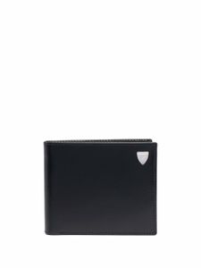 Aspinal Of London portefeuille pliant en cuir - Noir