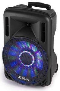 Fenton FT12LED actieve 700W mobiele 12 inch speaker met LED-show