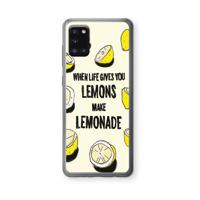 Lemonade: Samsung Galaxy A31 Transparant Hoesje