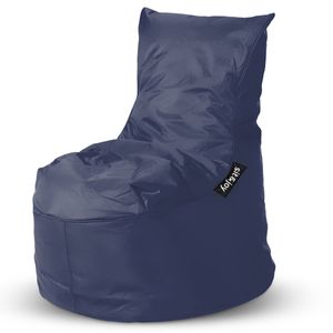 'Dolce' Navy Blue Beanbag - Sack - Blauw - Sit&Joy ®