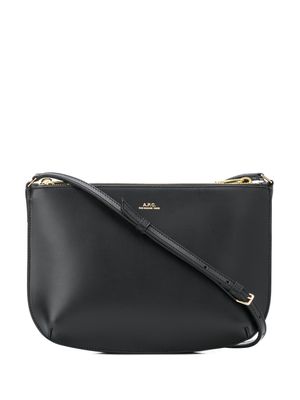 A.P.C. sac porté épaule Sarah - Noir