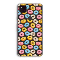 Pink donuts: Google Pixel 4a 5G Transparant Hoesje