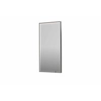 Spiegel INK SP19 40x4x80 cm incl. direct LED-Verlichting Rondom en Spiegelverwarming Geborsteld RVS